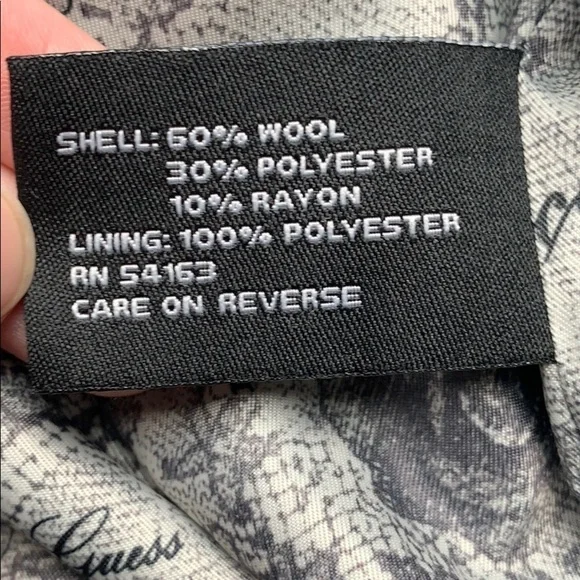 Guess Los Angels outerwear wool coat